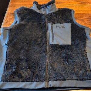 Mountain Hardwear Monkey Polartec Fleece Vest Men’s L - Black on Black EUC